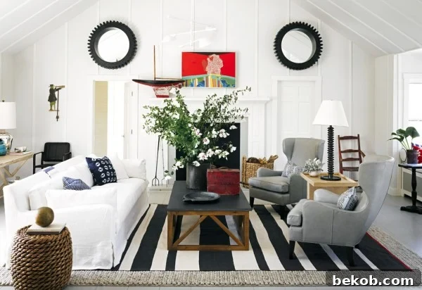 Modern Coastal Living Room
