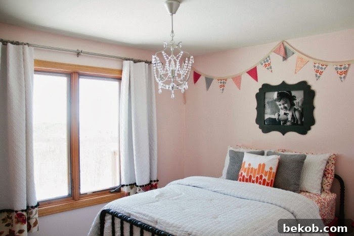 Big Girl Room on a Budget