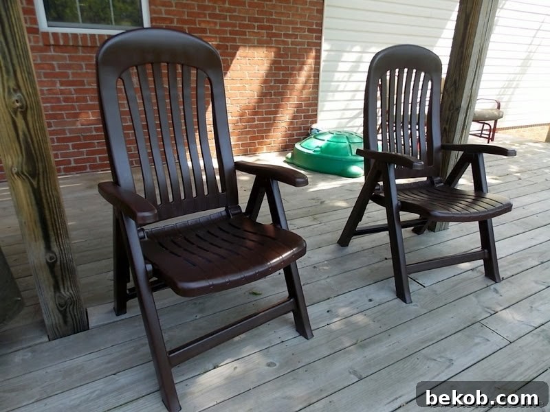 16 Inspiring Summer Makeovers for Your Home and Garden 15 Budget-Friendly Spray Painted Patio Furniture Makeover