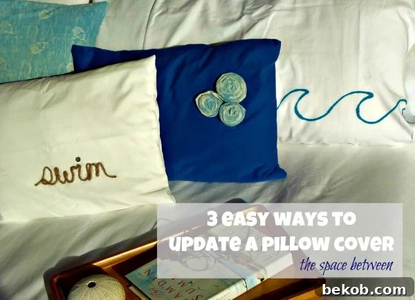 Embellished Coastal Pillows