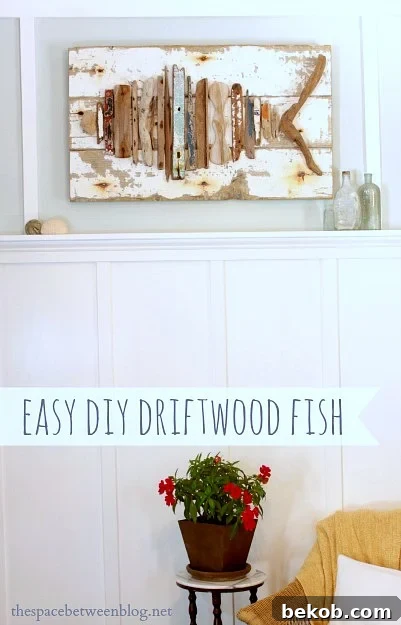 DIY Driftwood Fish