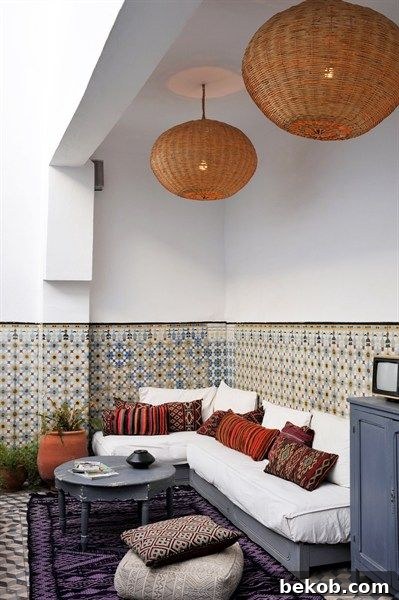 Moroccan Flair: Modern Design with a North African Soul 6 moroccan nook