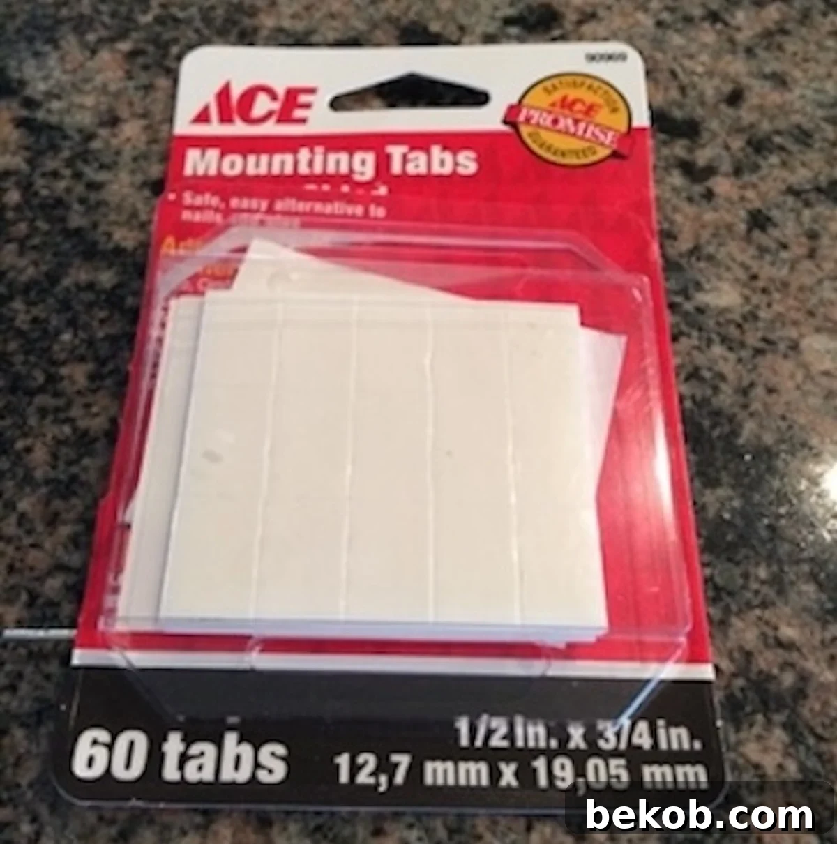 Mounting tabs to hang DIY window grids
