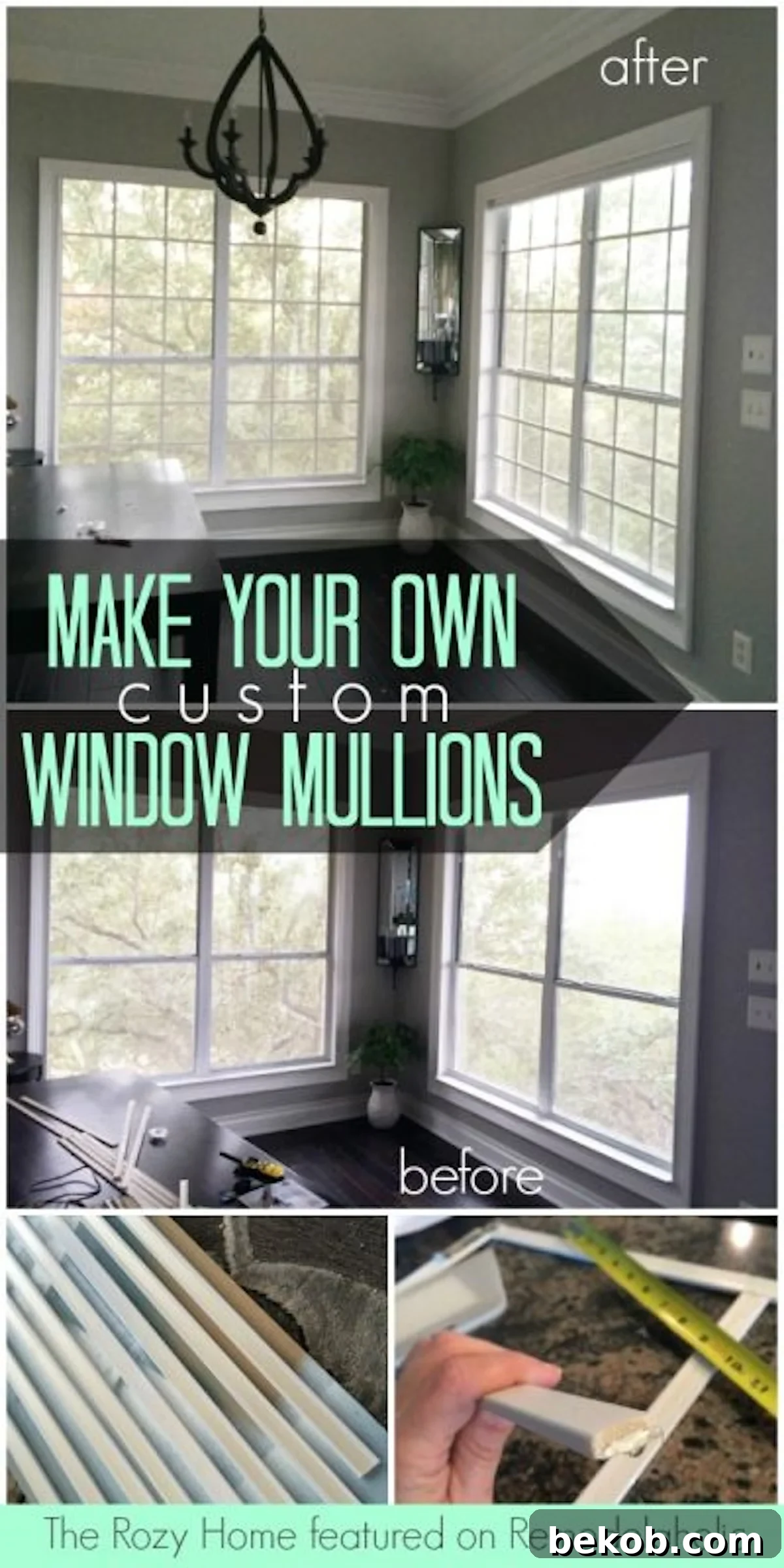 Custom Window Mullion Grids