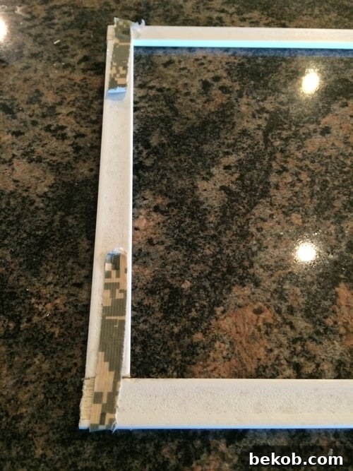 Measuring and marking horizontal grid placement