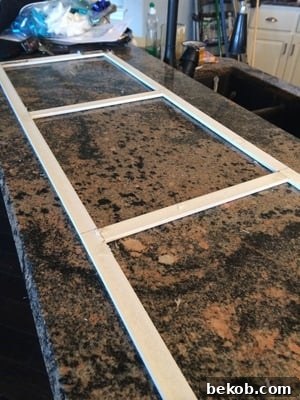 DIY window grids tutorial
