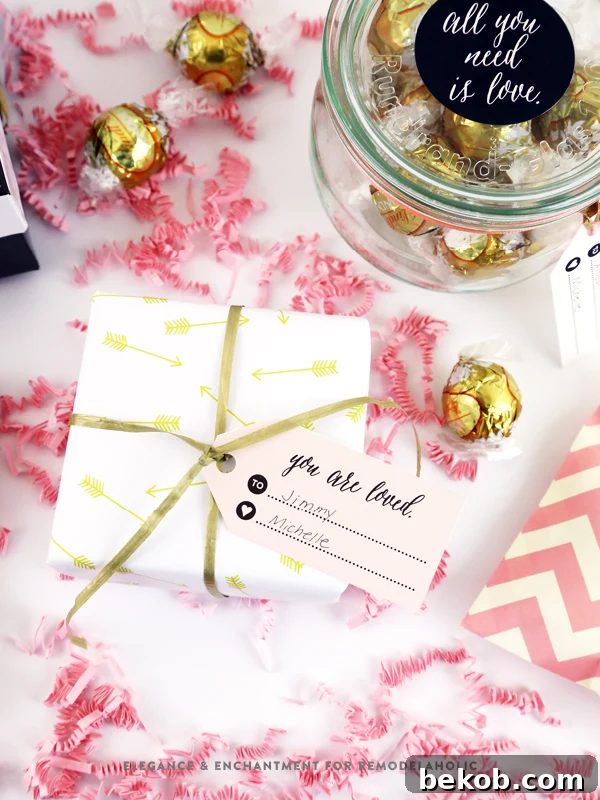 Remodelaholic Printable Valentine's Day Stickers and Tags