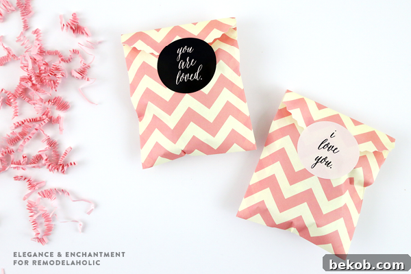 Remodelaholic Printable Valentine's Day Stickers and Tags