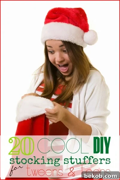 DIY Stocking Stuffers for Teens and Tweens