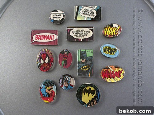 Comic Book Magnets