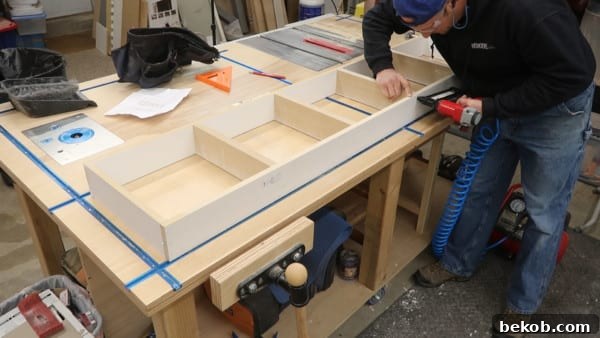 DIY Tools and a Recessed Bathroom Shelf Project