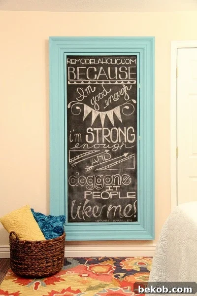 Large thick wall frame