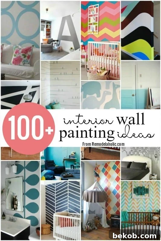 Discover over 100 inspiring interior wall painting ideas for your home design and decor projects.