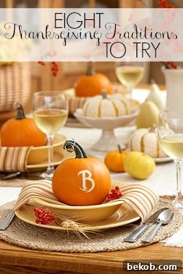8 Thanksgiving Traditions to Spice Up Your Holiday 2 Thanksgiving traditions help you to create precious memories that you’ll always remember. Here are 8 fun Thanksgiving traditions to try! 8 Thanksgiving Traditions to Try via @tipsaholic #thanksgiving #traditions #november