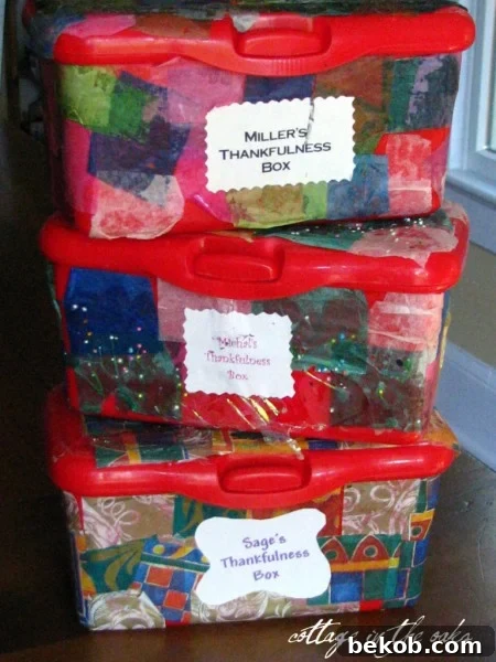 8 Thanksgiving Traditions to Spice Up Your Holiday 5 Thankful Boxes Thanksgiving Tradition