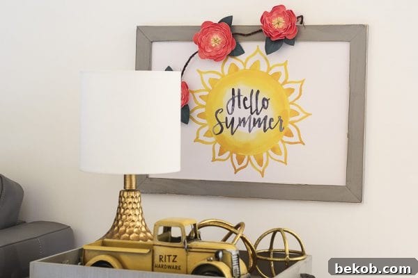 Frugal DIY Wall Decor for Grand Spaces 10 Printable Large Wall Art Set for All Seasons