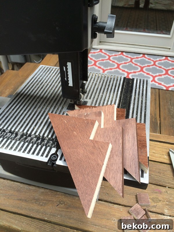 DIY Utility Box Cover - Wood Screen for the Side of the House Eyesores. This image shows the attachment of corner braces for added strength and stability, particularly for wider screen designs.