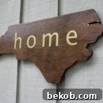 IMG_2361. A small wooden sign with text, part of a collection of DIY projects.