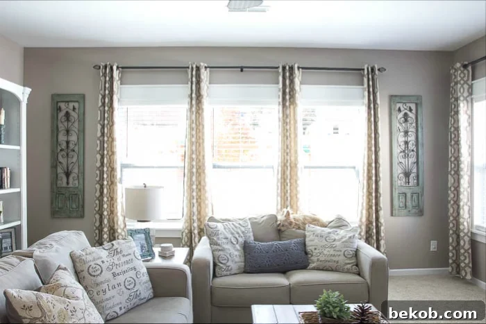 DIY Easy Craftsman Trim adds a finished look to windows