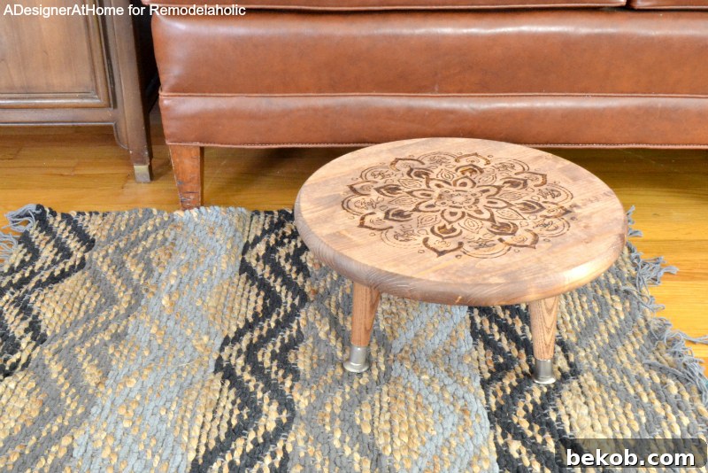 diy-foot-stool-premade-home-improvement-store-pieces-easy-wood-burned-mandala-design