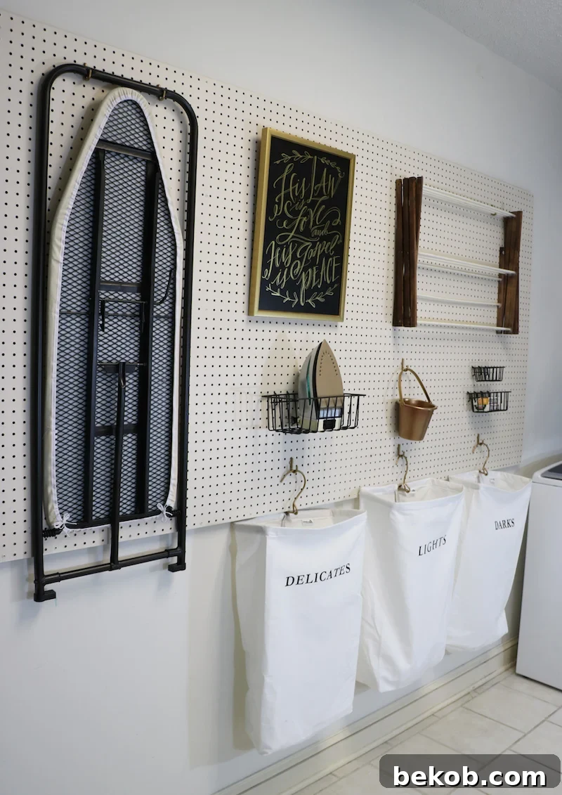 A comprehensive guide to creating a functional and stylish DIY pegboard wall.