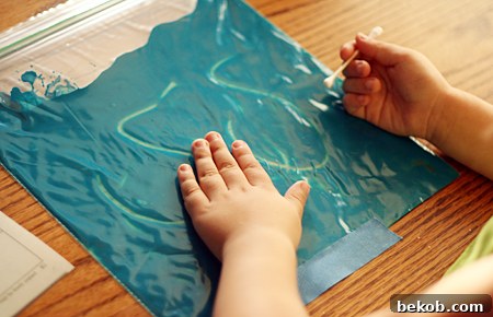 Paint Bag Writing