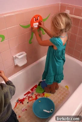 Craft Foam Bath Art