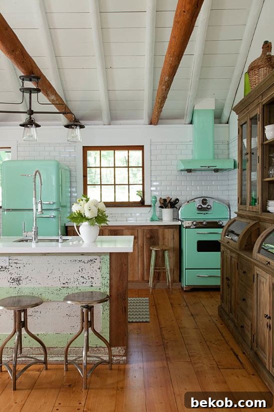 Modern Vintage Kitchens: Classic Charm for Today's Home 10 vintage kitchen inspiration