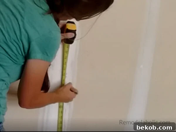 Wall Mounted Folding Table DIY Step 1 Remodelaholic