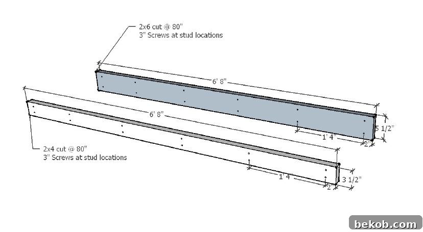 foldable work table step 1 remodelaholic