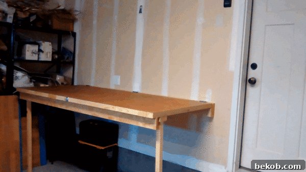 Folding Work Table Gif
