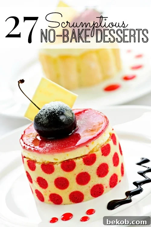 Delicious No-Bake Desserts