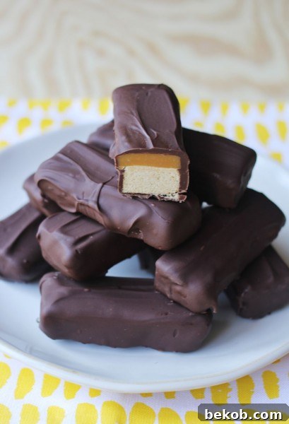 Homemade Twix Bars