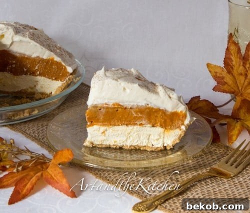 Triple Layer Pumpkin Pie