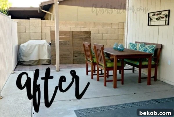 diy-outdoor-wood-pallet-privacy-screen-after-trishsutton-com_
