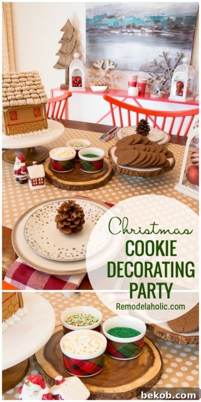 Holiday Cookie Decorating Bash! 10 Christmas Cookie Decorating Party Tips and Tricks