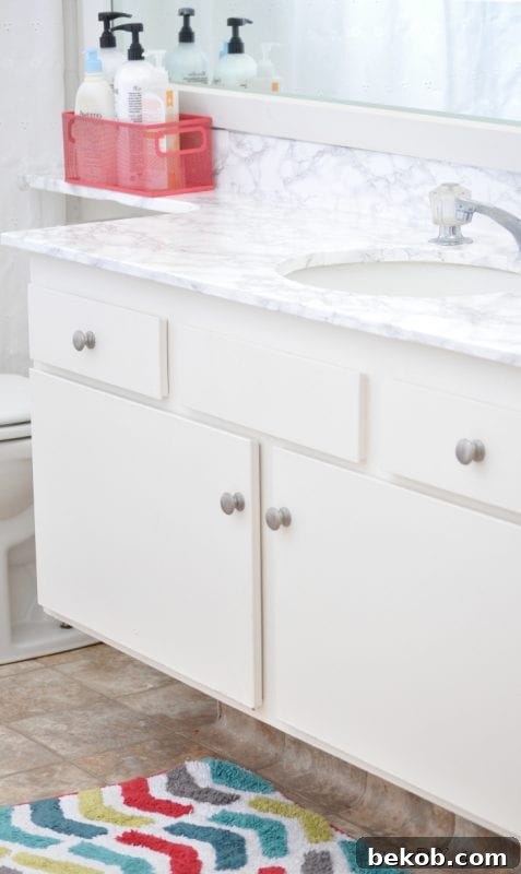 Rental Bathroom Makeover Main