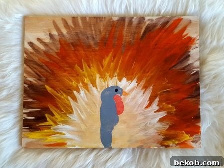 Turkey Thanksgiving Fingerpainting With Unicorn Spit Reality Daydream