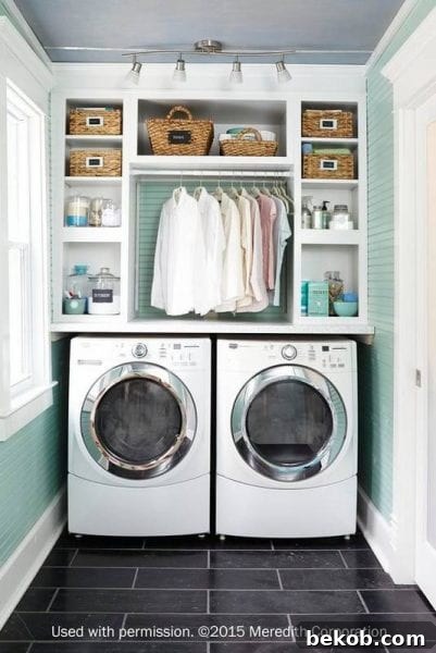 Laundry Room Envy For People Who Still Use Quarters Mint Green Laundry Room 56c73bc0cc657e184583d611 W620 H800