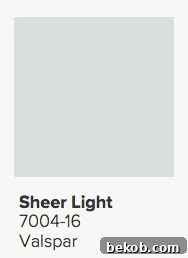 Valspar Sheer Light
