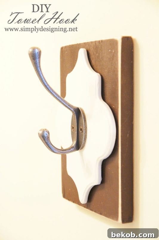 DIY Towel Hook